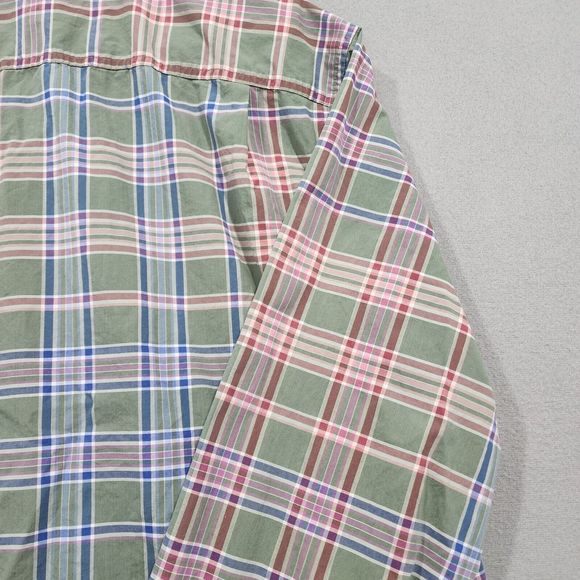 Tommy Bahama Shirt Mens Shirt XL Multicolor Plaid Long Sleeve - Picture 4 of 15